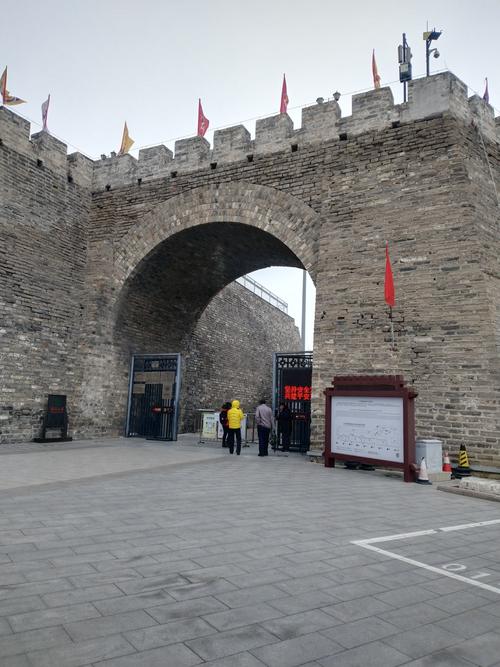 明北京城城墙遗迹